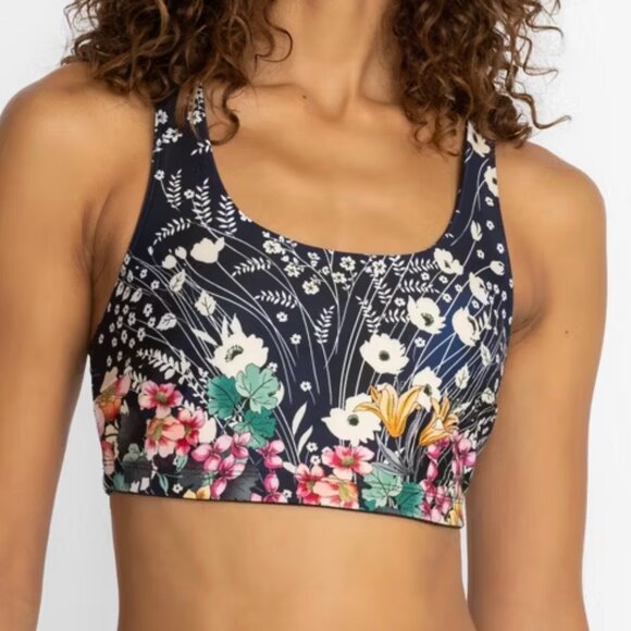 Nwot Johnny Was Bee Active Reversible Sports Bra - Picture 2 of 7